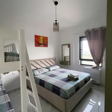 아파트 Relax Apartment, Side Sea View, Golem, Albania 골렘
